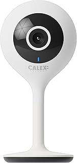 CALEX Smart Mini Indoor IP Camera – Wi-Fi Surveillance Camera – 1080P Full HD with Night Vision – Two-Way Audio – Expandab…