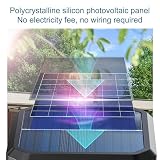 Zewnętrzne lampy solarne 2 inteligentne lampy LED o wszechstronnym czasie