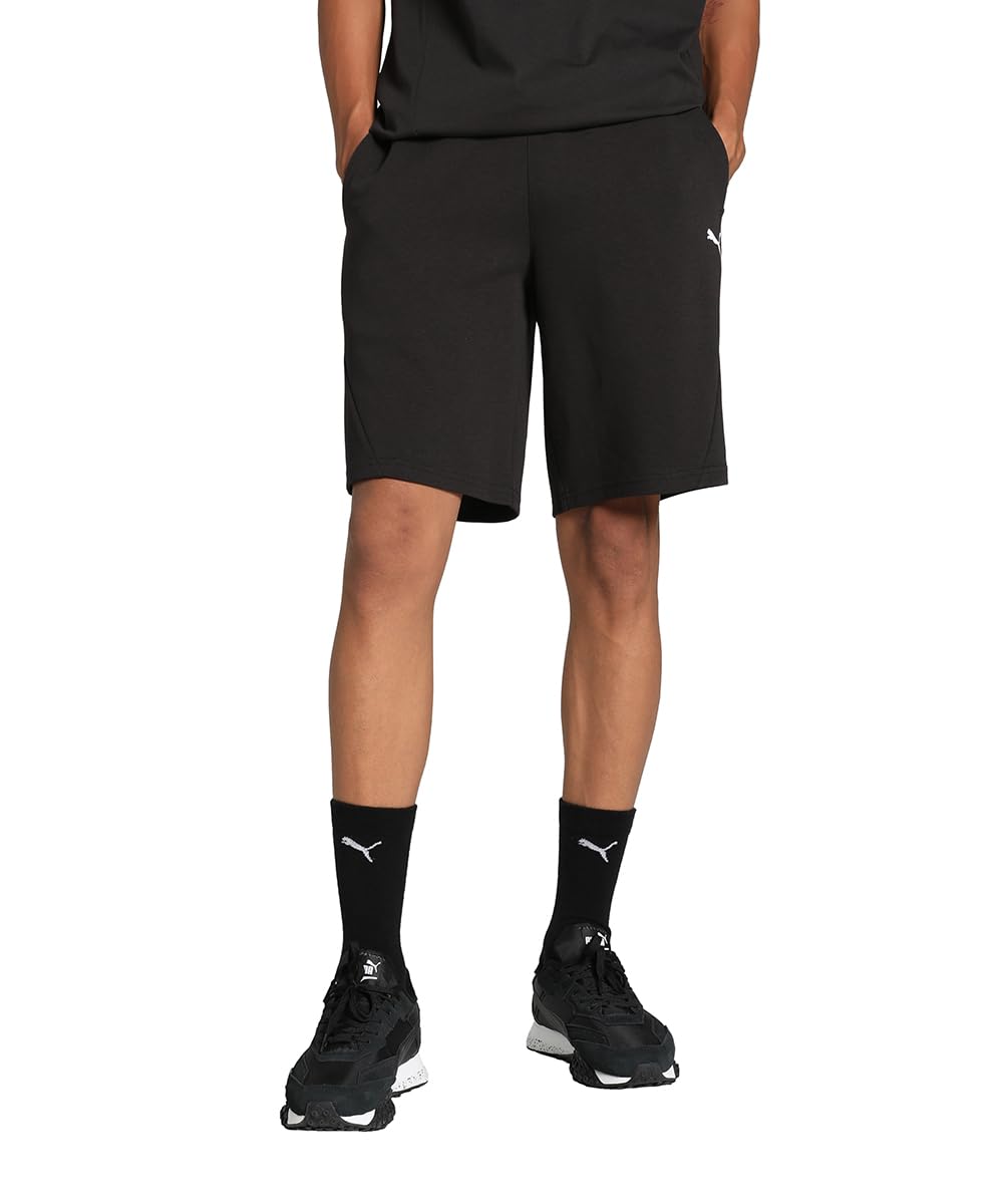 PUMA - Rad/Cal Shorts 9'' Dk, Pantaloncini in Maglia Unisex - Adulto L Puma Black