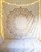 THE ART BOX Wall Tapestry for Bedroom Aesthetic Tapestry Hippie Boho Tapestry Indie Tapestry Bohemian Mandala Tapestry Cool Spiritual Trippy Large Tapestry Wall Hanging