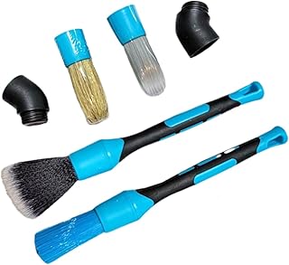 MAGICLULU Detaillierungsbürste Auto-reinigungsbürste Innenraumpflegeset LKW-pflegeset Fahrzeugpflegeset Innenraumreiniger Autopflegezubehör Autopflege Pflegezubehör Lederpflegebürste Bürsten