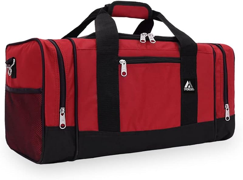 Everest 025 Crossover Duffel Bag Grande, 25", Rojo