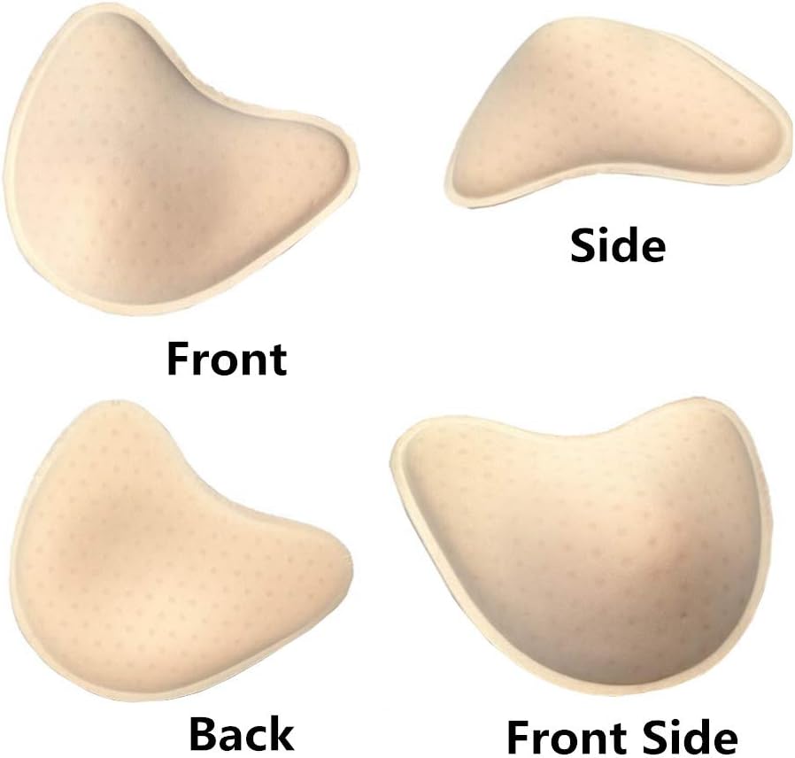 1 Pair Cotton Breast Forms Light Ventilation Sponge Boobs for Women Mastectomy Breast Cancer Support - Image 4