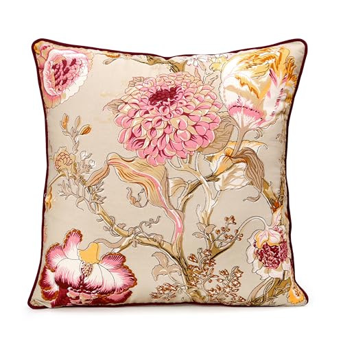 Image of Handmade Throw /Pillow Cushion Cover : 100% Cotton Fabric : High Thread Count : Set of 5