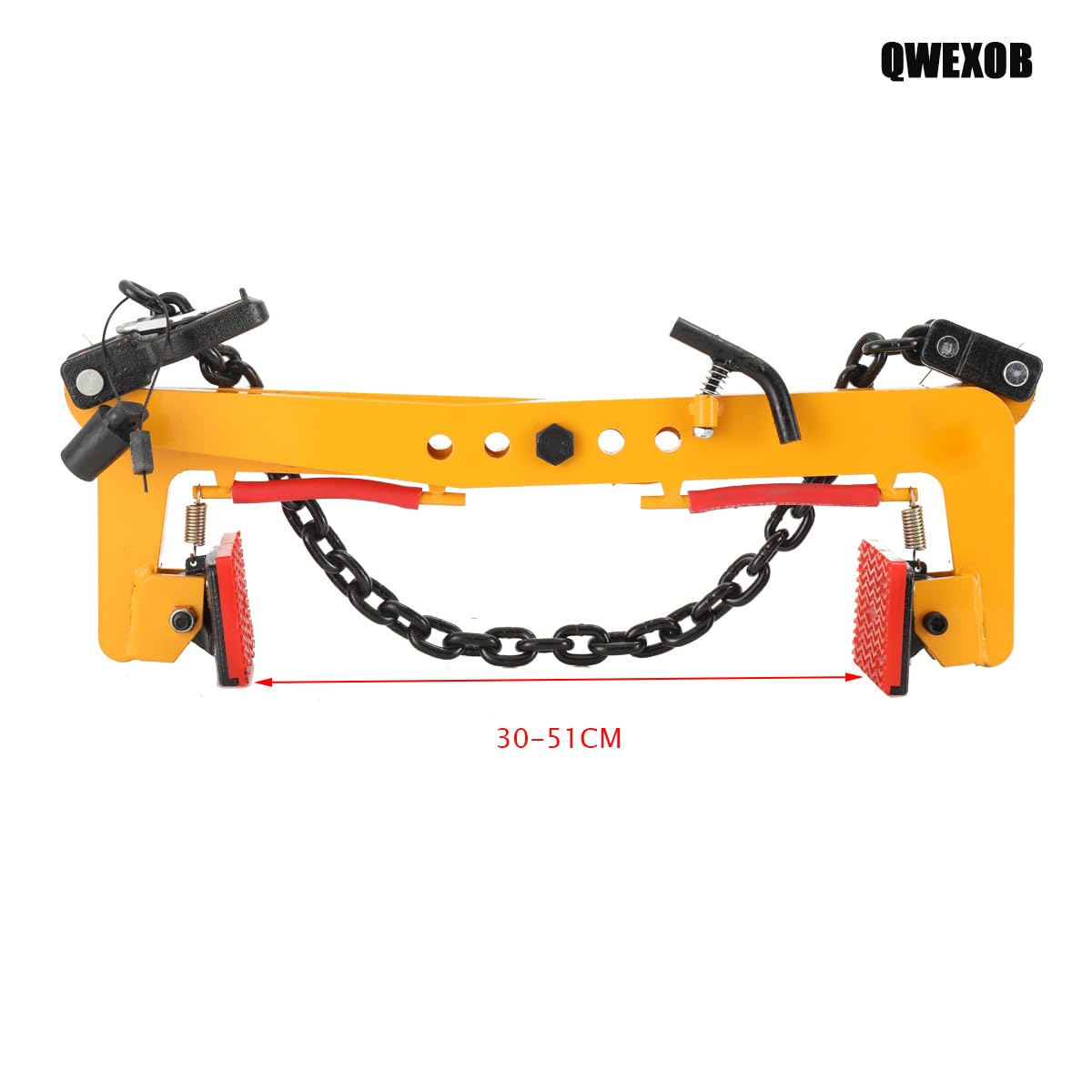 Bordsteinzange 350kg Hebezange Bordstein Steingreifer Versetzzange Bordsteinträger Treppenstufenzange Pflasterzange Steinklemme Zange Werkzeug Einstellbare 30-51 CM
