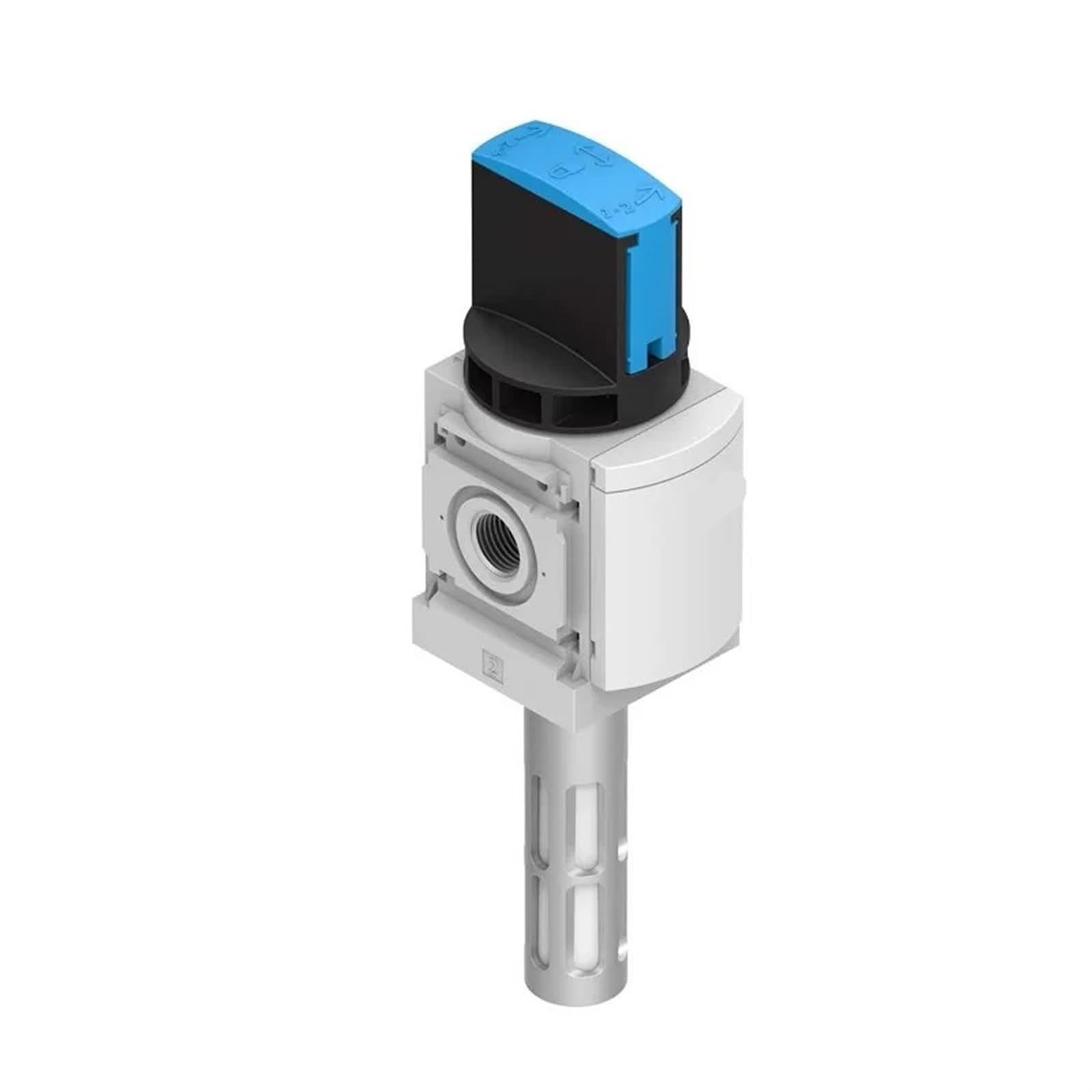 Vanne marche/arrêt MS6-EM1-1/2-S pour purger la pression pneumatique