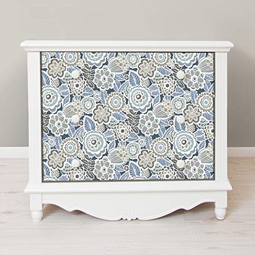 Nuwallpaper Nus3160 Dream On Navy Peel & Stick Wallpaper, Blue #TOP3