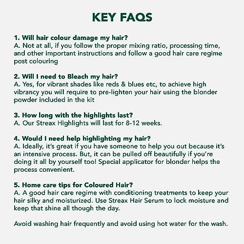 streax ultralights hair highlighting kit enriched with argan amp walnut oil - soft blonde - 210 fl oz 60gr