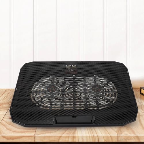 Base silenciosa Kisangel para laptop con ventilador y soporte plegable miniatura 5