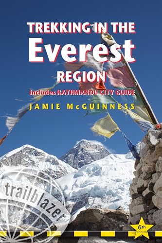 Trekking in the Everest Region: Practical Guide with 27 Detailed Route Maps & 65 Village Plans including Kathmandu City Guide (Trailblazer)