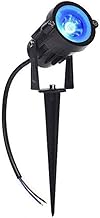 DOJI 5W LED Waterproof Outdoor Garden Adjustable Spot and Spike Light,IP65 Aluminium Body Garden Lights. (Blue)