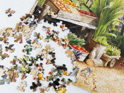 Rompecabezas Springbok Coca-Cola Countryside Market de 1000 piezas para adultos | Piezas únicas, fabricado en EE.UU., materiales ecológicos, incluye póster miniatura 6