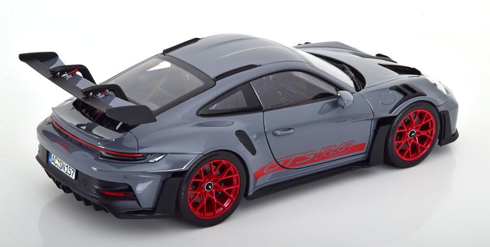 Amazon | norev 1/18 Porsche 911 (992) GT3 RS 2022 グレー ミニカー
