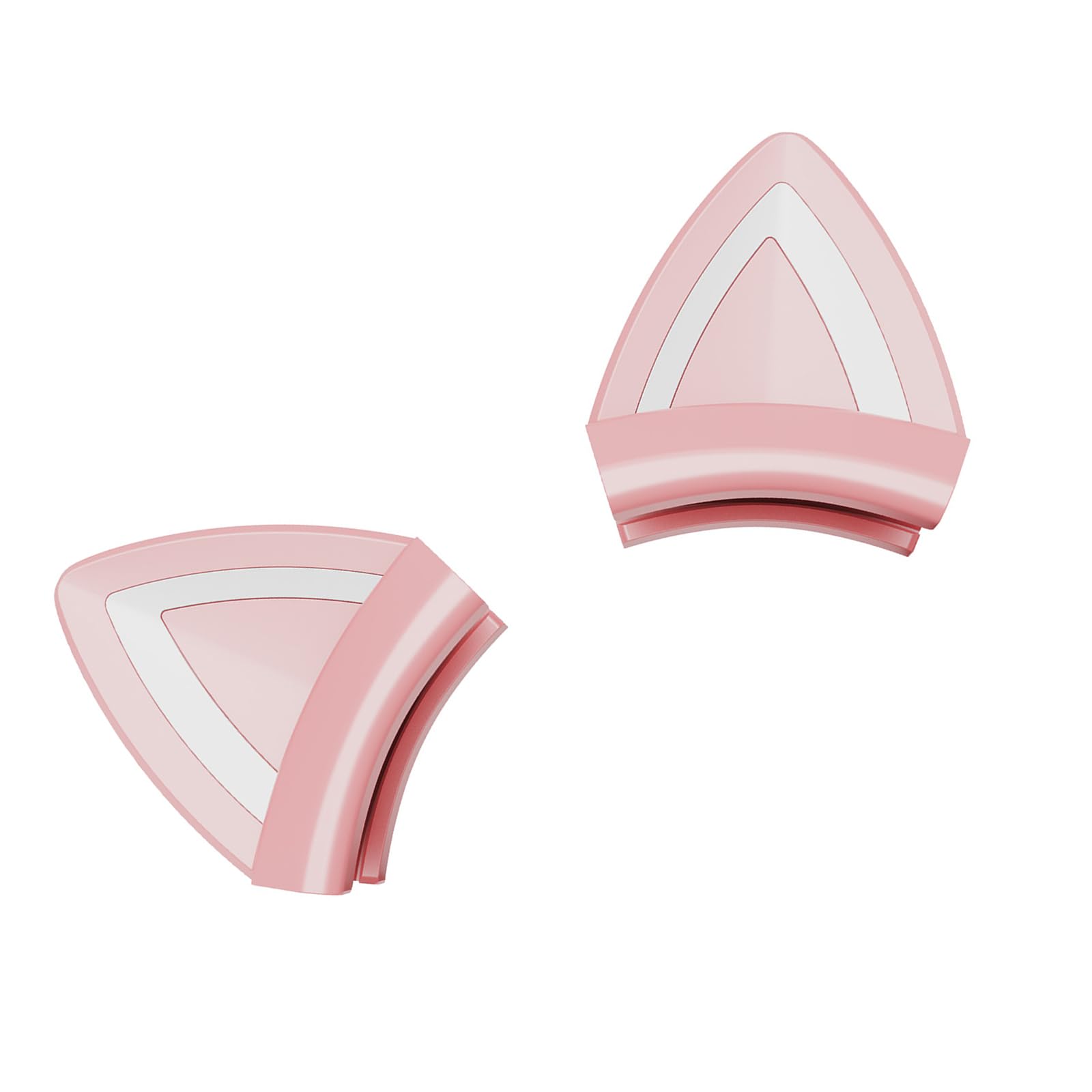 ONITOON Gaming Headphones Attachment, Pink Kitty Ears for PC Gaming Headsets