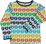 Soft and stretchy material T-Shirt LS. Mini Retro Apples