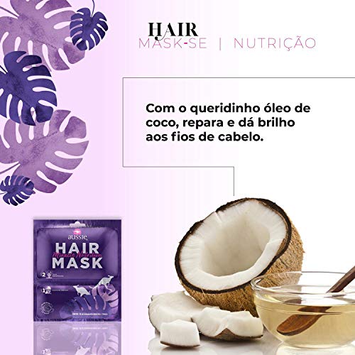 Aussie Hair Mask Nutrição 1 Unidade, Aussie