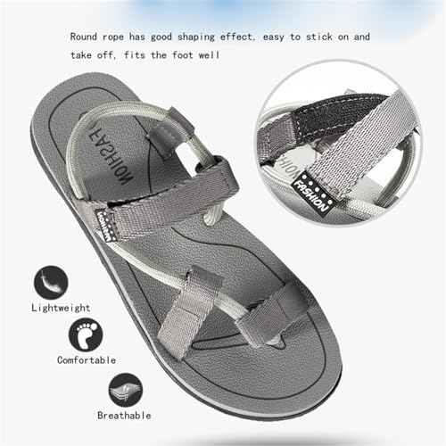Bunion Corrector Sandals, Mens Stylish Breathable Adjustable Cross Strap Bunion Corrector Sandals, Durable Two Uses Toe Non-Slip Open Toe Slipper, for Indoor, Outdoor, Big, Orthopedic2