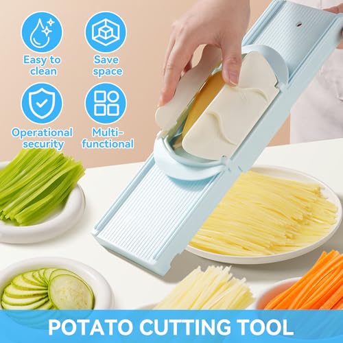 Herramienta para cortar y rallar papas y verduras miniatura 3