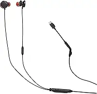 JBL, Fone de Ouvido Com Fio, Quantum 50C, Gamer, Intra Auricular, Microfone Integrado, Com Adaptador USB-C - Preto
