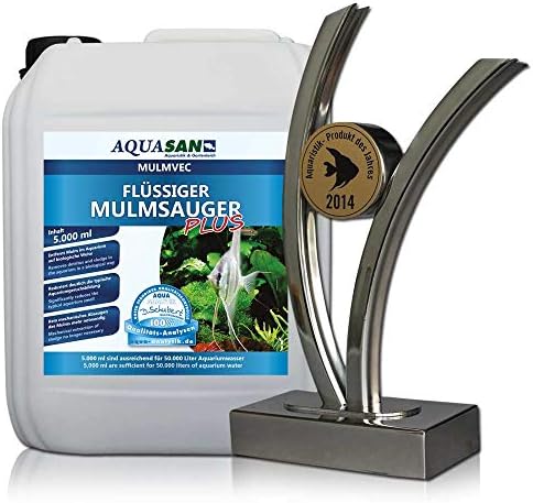 AQUASAN Aquarium Mulmvec Flüssiger Mulmsauger (Keine Mulmglocke
