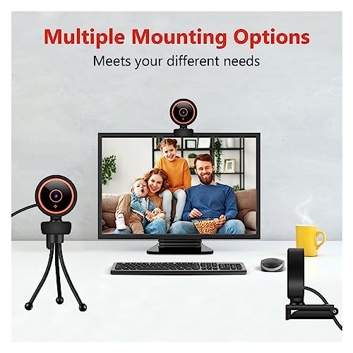 Webcam 1080P Full HD USB Web Camera pour PC Computer Desktop Gamer