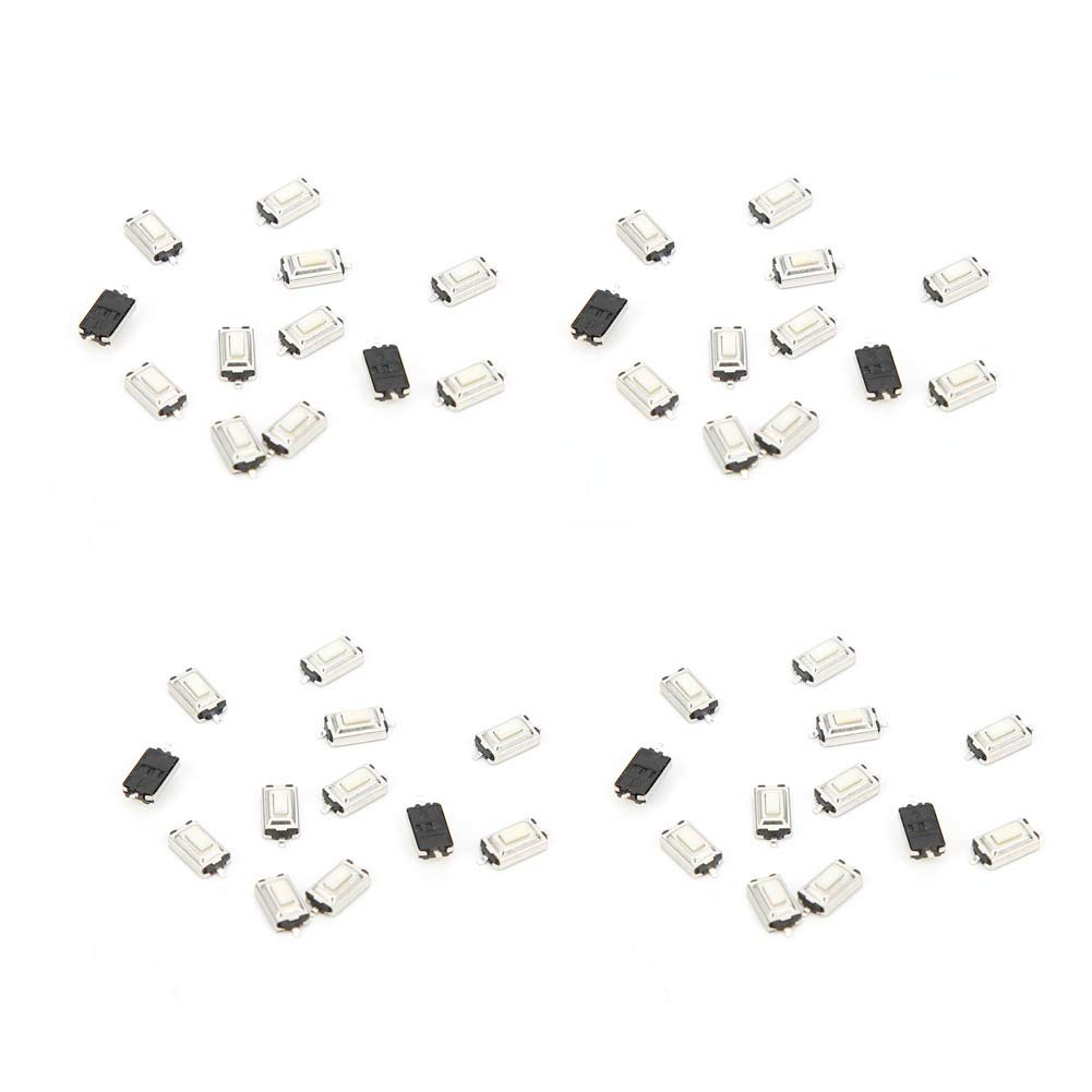 Microinterruttore, interruttore a pulsante tattile in ottone 6 x 3 x 2,5 mm, interruttore tattile isolante da 200 pezzi per industrie elettroniche al chiuso