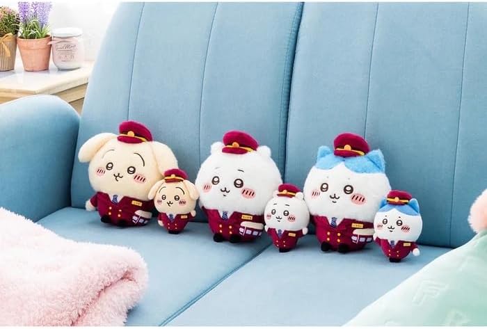 ちいかわ 阪急電車なマスコット ぬいぐるみ ハチワレ 可愛い マスコット