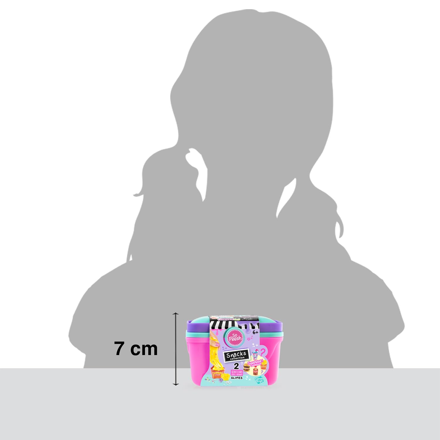 Canal Toys So Slimelicious Market – Mini valigetta di Slime DIY profumi – SSC 240, viola