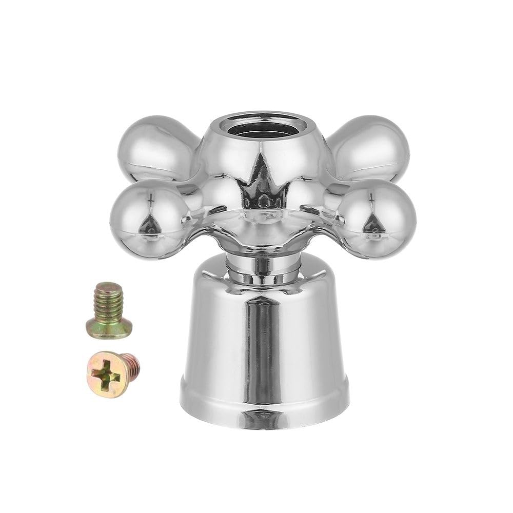 SQIANKUN Replacement Tap Heads Triangle Valve Faucet Handle Accessories Single Cold Quick Open(5)