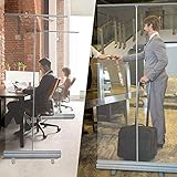 ※ El chasis de aluminio de alta resistencia y las 2 patas estables se utilizan para garantizar la estabilidad y seguridad de los empleados y clientes.
