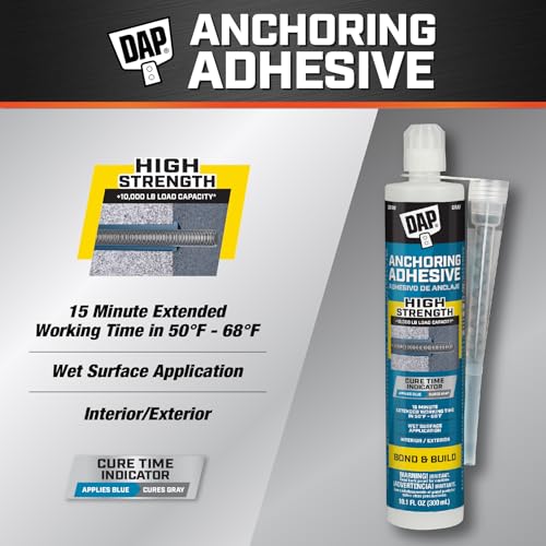 Image of DAP Anchoring Adhesive, Gray, 10.1 Oz (7079828100)