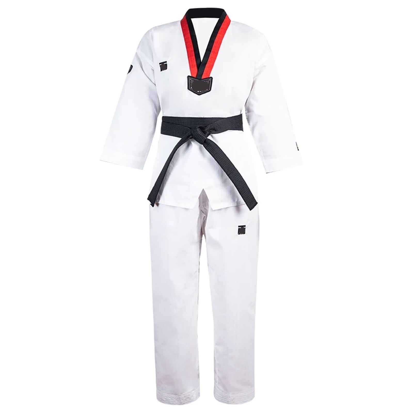 Karate Anzug Taekwondo-Dobok-Kleidung, Karate-Anzug, Taekwondo-Uniform, Größe XXXL-XXXS(M 150)
