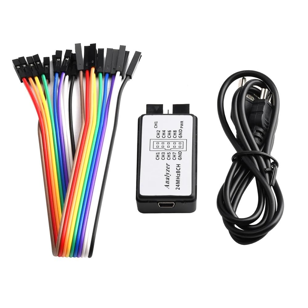 1 pz Analizzatore Logico USB 24 MHz Debugger a 8 canali per Arm FPGA 24 M 8CH