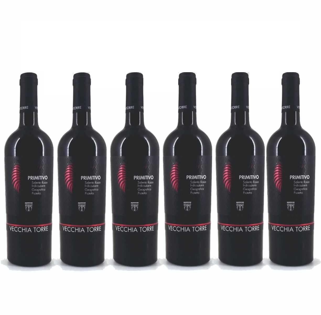 6 PRIMITIVO Salento Rosso Vecchia Torre Leverano