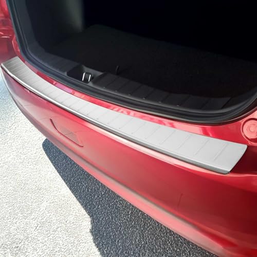 OMAC Rear Bumper Sill Cover for Mitsubishi Outlander Sport 2011-2024 S.Steel Brushed