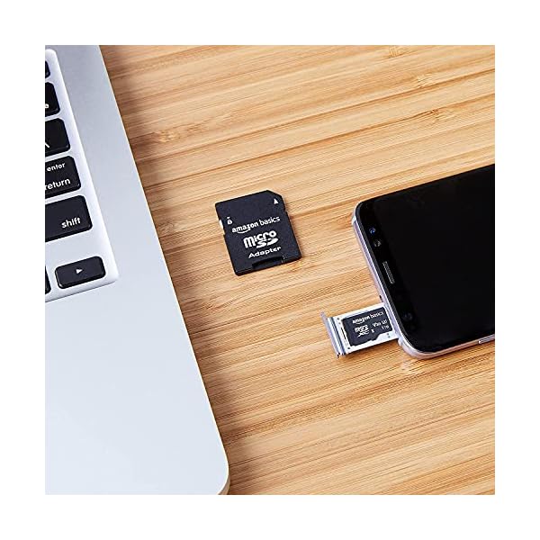 Amazon Basics - MicroSDXC, 1 TB, mit SD Adapter, A2, U3, Lesegeschwindigkeit bis zu 100 MB/s – Bild 6