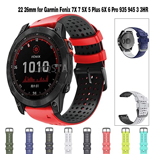 Pulsera de sustitución para Garmin Fenix 3HR y 5X Plus 2