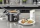 Crockpot Schongarer | entnehmbare, leicht zu reinigende Keramikschale | 2,4 Liter (1–2 Personen) | Schwarz [CSC046X]