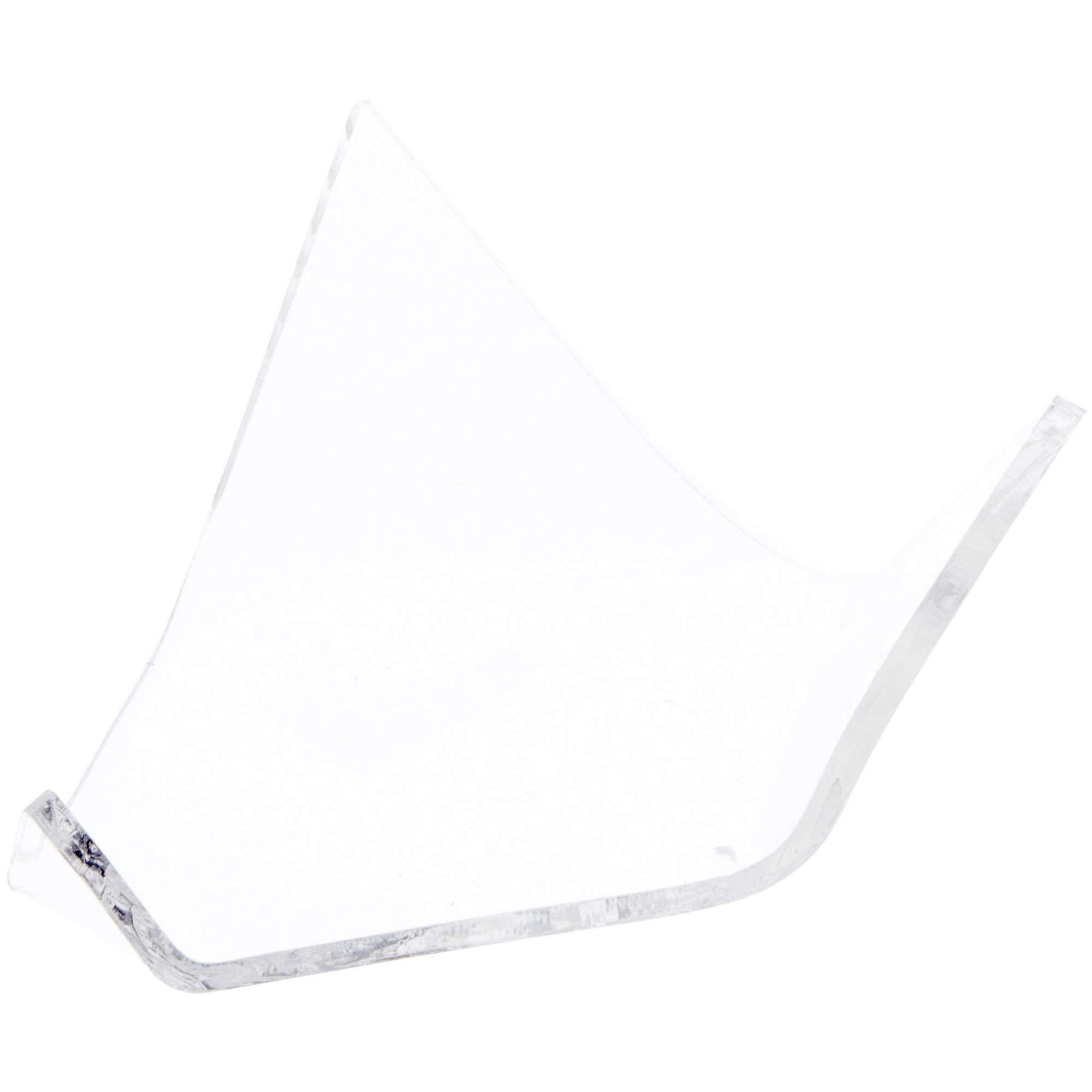 Plymor Clear Acrylic Display Stand Holder for Geode, Mineral or Crystal Cluster, 1.75