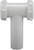 Keeney 130WK 1-12-Inch Slip Joint Center Outlet Tee and Tailpiece, White