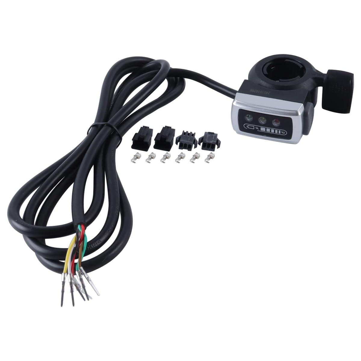 Ubric Electric Scooter Thumb Throttle,Finger Speed Accelerator，speed Control with Battery Indicator (36V)