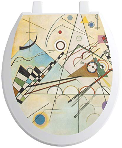 RNK Shops Kandinsky Composition 8 Toilet Seat Decal - Round