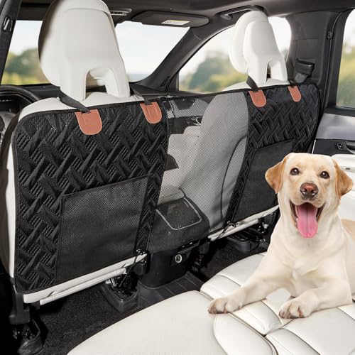 Veitail Dog Car Barrier Dog Net for Car Divider Pet Barrier with Mesh Organizer Universal for Car SUV Truck