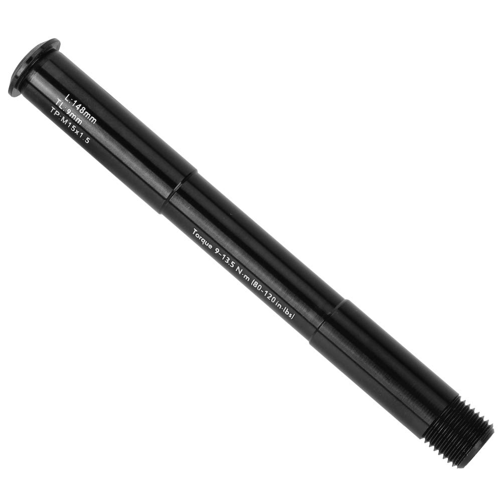 Perno forcella anteriore per bicicletta, mozzo anteriore, tubo passante Boost, perno in lega di alluminio per RockShox, mountain bike, mountain bike (15x100mm (148L)), biciclette e