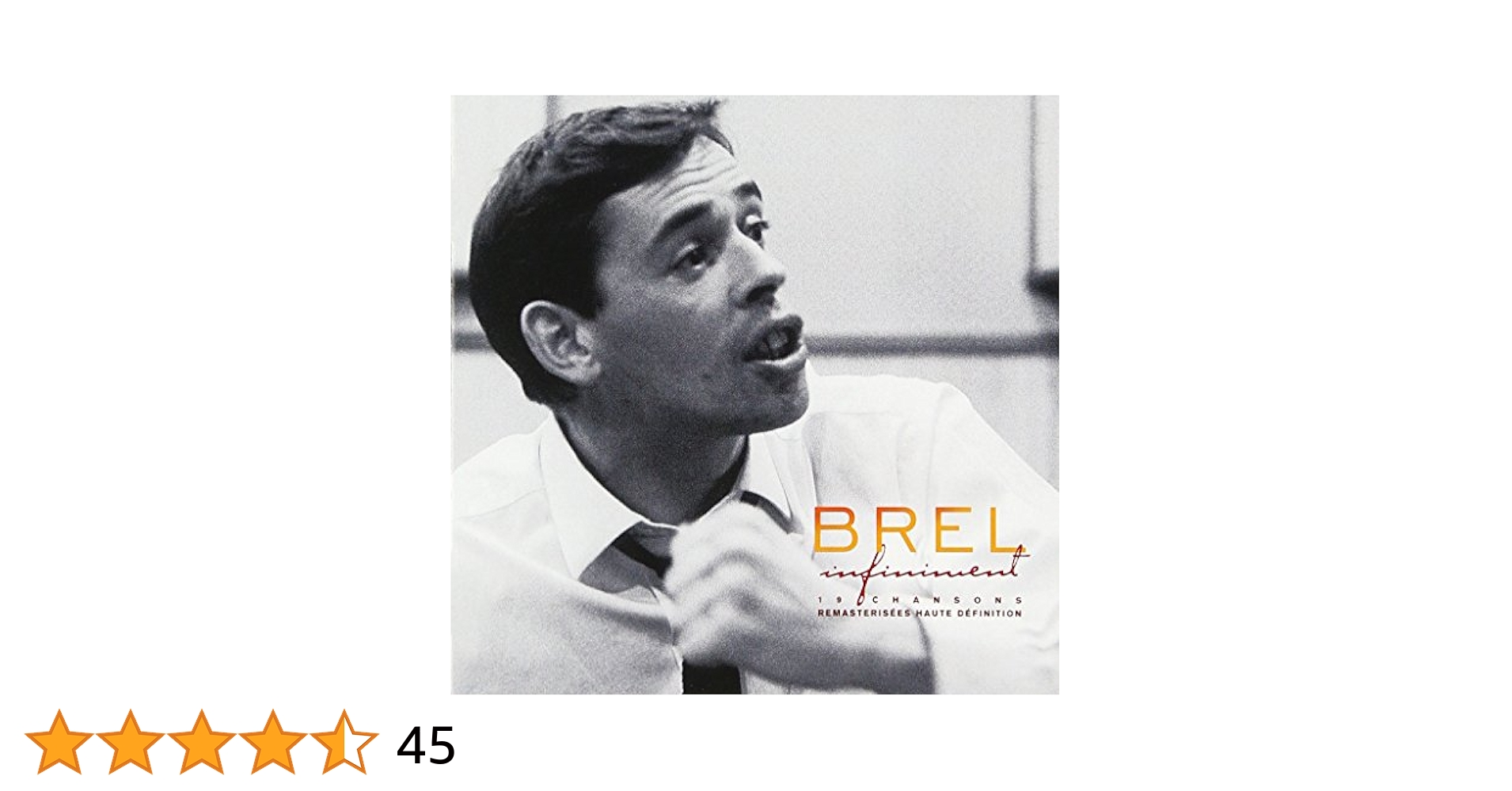 ○未使用品！Jacques Brel ジャック ブレル 25周年記念 CDBOX ○未使用品！Jacques Brel ジャック ブレル 25周年記念 CDBOX