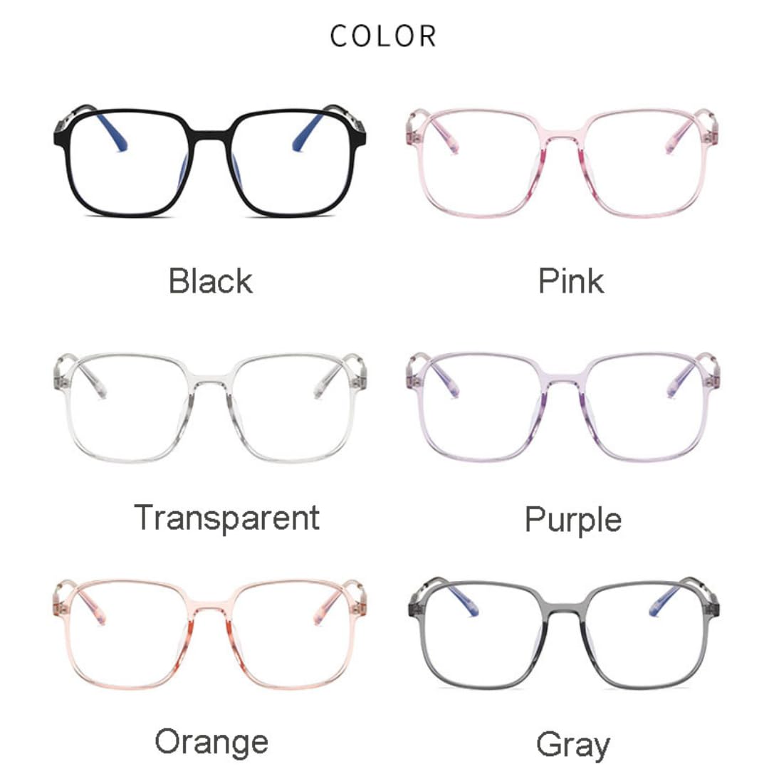 Okulary retro z plastikową oprawką, pełne oprawki, okulary z filtrem Blue Ray