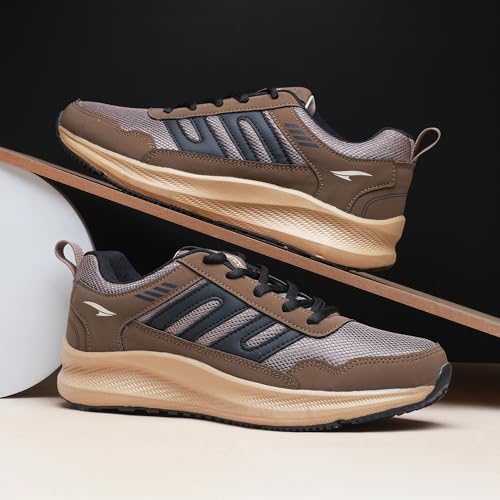 Image of ASIAN Men BOSS-02 Running and Casual Wear Running Shoes with Laces, Lightweight and Comfortable Shoes for Men & Boys, Ideal for Sports, Gym, Walking, and Daily Use
