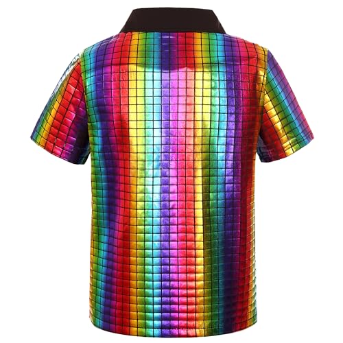 Disfraz disco 70s para niños talla 5-7 años miniatura 3
