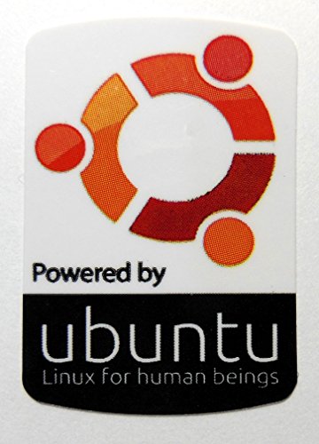 VATH Powered by Ubuntu Linux for Human Beings Sticker 19 x 28mm [735]