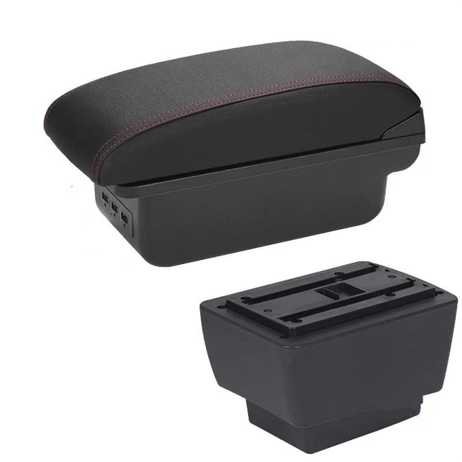 Hjkdsz Type A For Skoda For Fabia 3 Iii 2015-2021 Car Armrest Box Protector Center Console Dedicated Retrofit Replacement Accessorie(Type A)